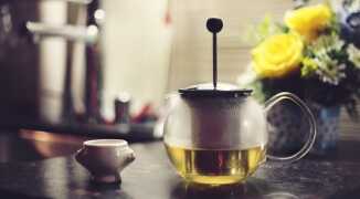 Зрелый крупнолистовой зеленый чай