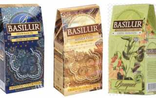 Чай «Базилур» – элитная продукция в сувенирной упаковке