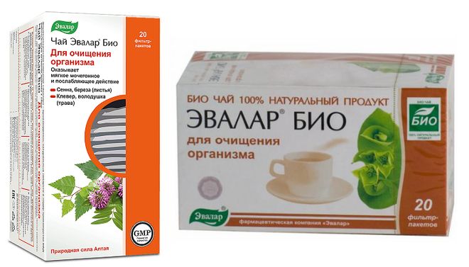Эвалар БИО чай для очищения организма